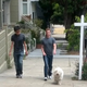 Illustration for article titled Mark Zuckerberg Walking His Fluffy, Rich Dog on a Cloudless Day (Updated)